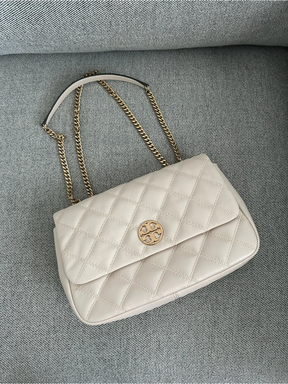 NWT Tory Burch Willa Large Shoulder Bag 148244